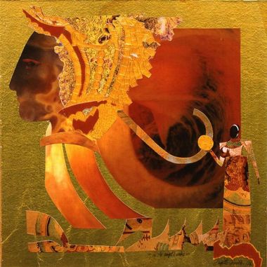 In the angels's wake.